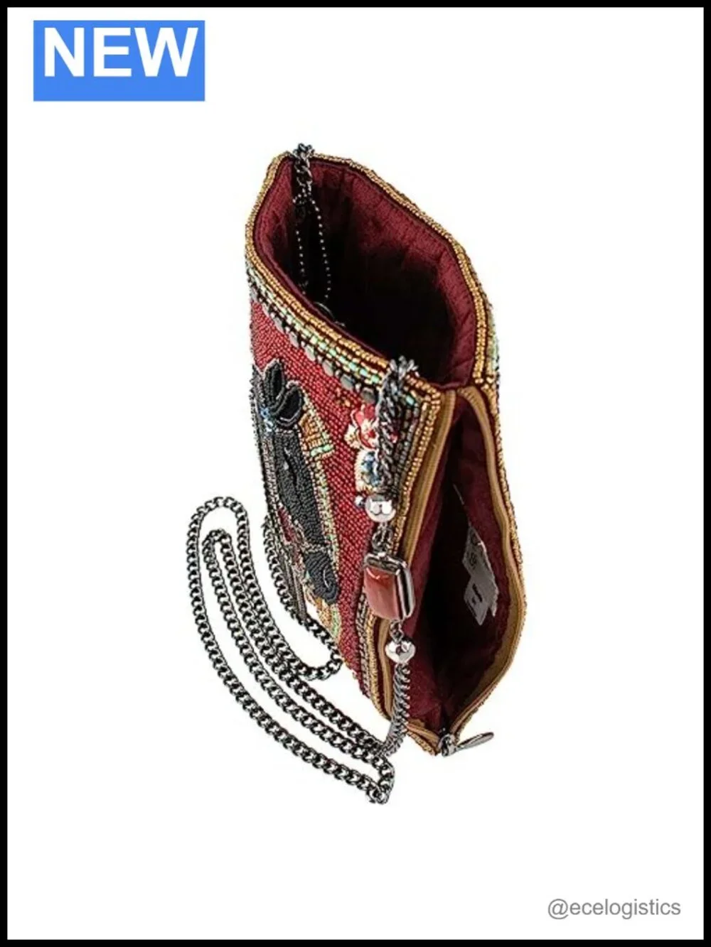 Beaded Mini Crossbody Bag Novelty Evening Clutch Purse